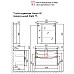 Тумба под раковину Raval Wector 90 Wct.01.90/P/W/MD подвесная Белая