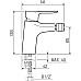 Смеситель для биде Ростовская Мануфактура Сантехники SL131-001-1 Хром