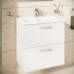 Комплект мебели для ванной Vitra Mia 60 подвесной Белый глянцевый