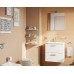 Комплект мебели для ванной Vitra Mia 60 подвесной Белый глянцевый