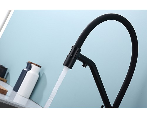 Смеситель для кухни Raglo R80.62.06 Черный матовый