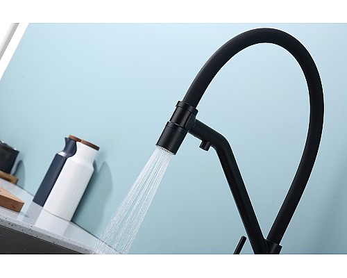 Смеситель для кухни Raglo R80.62.06 Черный матовый