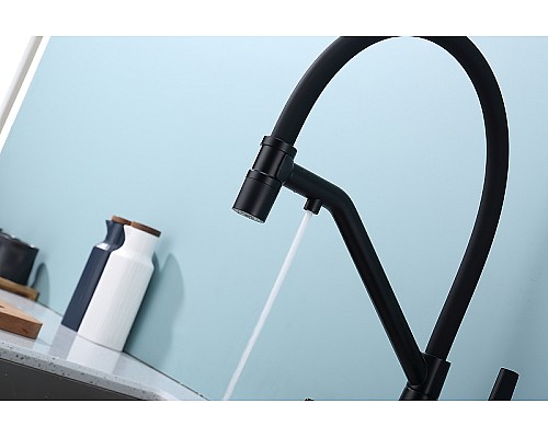 Смеситель для кухни Raglo R80.62.06 Черный матовый