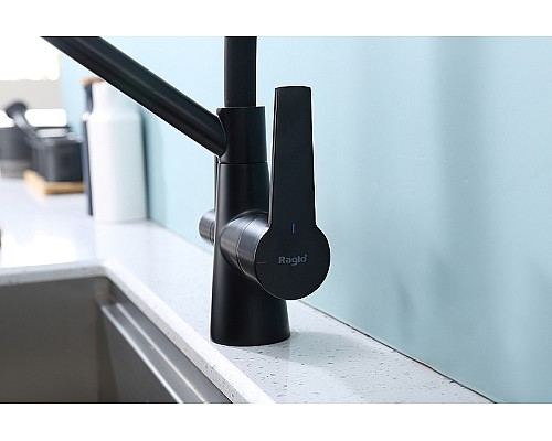 Смеситель для кухни Raglo R80.62.06 Черный матовый