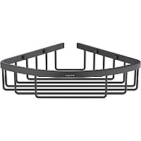 Полка корзина Aquatek AQ4906MB угловая Черная матовая