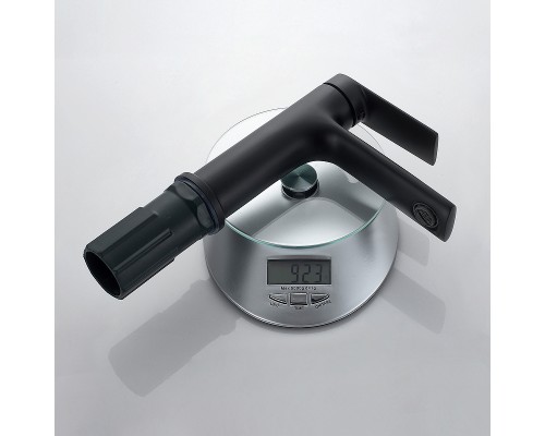 Смеситель для раковины Splenka S50.10.06 Черный матовый