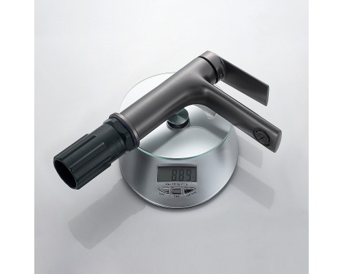 Смеситель для раковины Splenka S50.10.09 Графит матовый