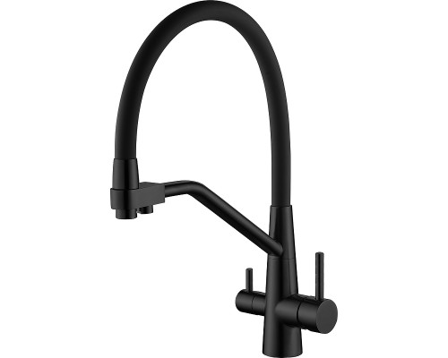 Смеситель для кухни Splenka S71.62.06 Черный матовый