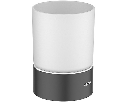 Стакан для зубных щеток Aquatek Лира AQ4428MB Черный матовый