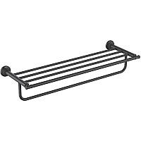 Полка для полотенец Aquatek Классик AQ4515MB Черная матовая