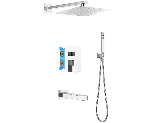 Душевая система Aquatek Либра AQ1673CR Хром