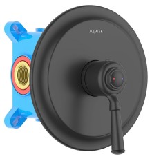 Смеситель для душа Aquatek Классик Черный матовый