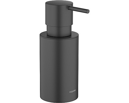 Дозатор для жидкого мыла Aquatek Оберон AQ4229MB Черный матовый