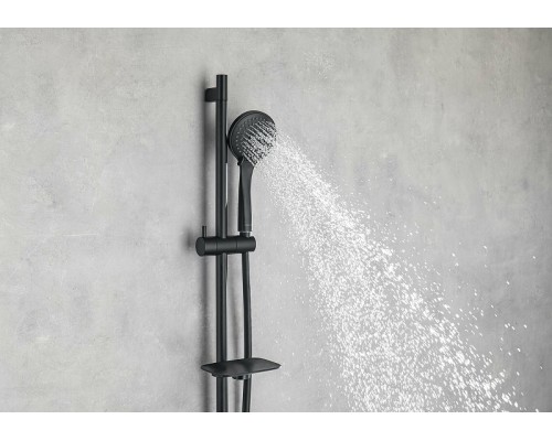 Смеситель для ванны Aquatek Вега AQ1033MB универсальный Черный матовый