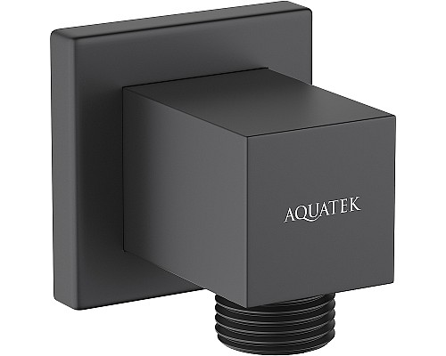 Шланговое подключение Aquatek AQ2458MB Черное матовое
