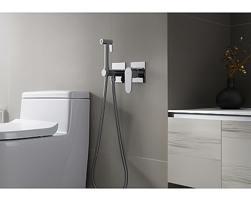 Гигиенический душ со смесителем Aquatek Оберон AQ1220CR Хром