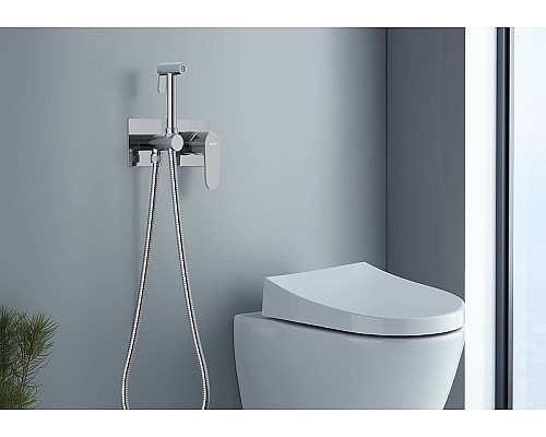 Гигиенический душ со смесителем Aquatek Оберон AQ1220CR Хром
