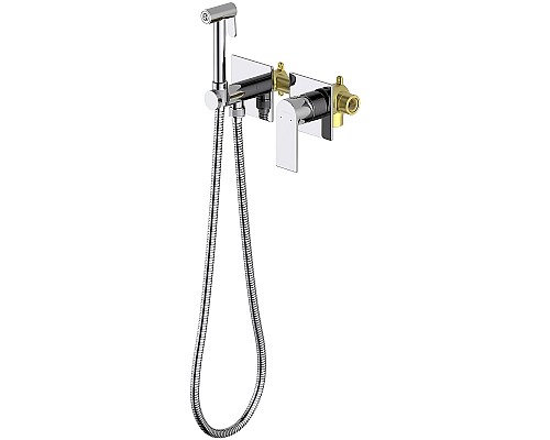Гигиенический душ со смесителем Aquatek Лира AQ1420CR Хром