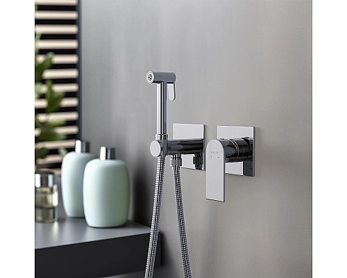 Гигиенический душ со смесителем Aquatek Лира AQ1420CR Хром