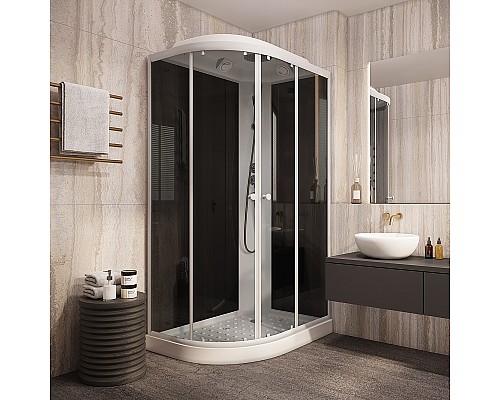 Душевая кабина Parly Classic Эконом 120x80 R EC1231R 9338 без гидромассажа