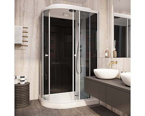 Душевая кабина Parly Classic Эконом 120x80 R EC1231R 9338 без гидромассажа