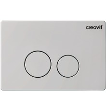 Клавиша смыва Creavit Terra GP9002.07 Холодный серый матовый