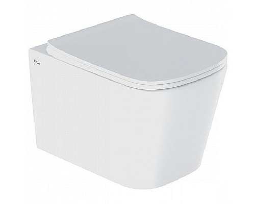 Комплект унитаза с инсталляцией Iddis Basic BASBI01i73 с сиденьем Микролифт и клавишей смыва Хром