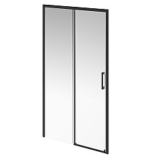 Душевая дверь Kerama Marazzi Vetro 110 VE.110.SD.BLK.M профиль Черный матовый стекло прозрачное