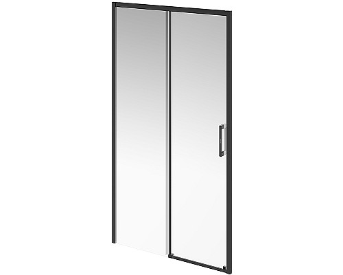 Душевая дверь Kerama Marazzi Vetro 110 VE.110.SD.BLK.M профиль Черный матовый стекло прозрачное Душевая дверь Kerama Marazzi Vetro 110 VE.110.SD.BLK.M профиль Черный матовый стекло прозрачное
