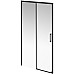 Душевая дверь Kerama Marazzi Vetro 110 VE.110.SD.BLK.M профиль Черный матовый стекло прозрачное