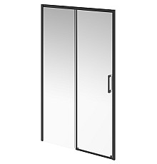 Душевая дверь Kerama Marazzi Vetro 120 VE.120.SD.BLK.M профиль Черный матовый стекло прозрачное