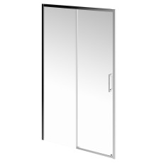 Душевая дверь Kerama Marazzi Vetro 120 профиль Хром стекло прозрачное