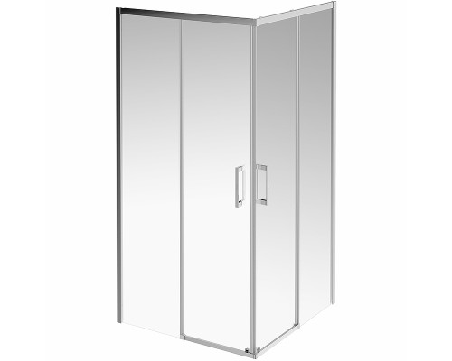 Душевой уголок Kerama Marazzi Vetro 100x100 VE.100.SSD.CR профиль Хром стекло прозрачное