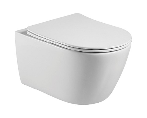 Комплект унитаза с инсталляцией Aquatek Set Aquatek Бетта KDI18 с сиденьем Микролифт  и клавишей смыва Хром глянцевый