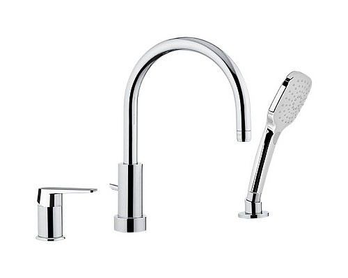 Смеситель на борт ванны Remer Dream D078CP Хром