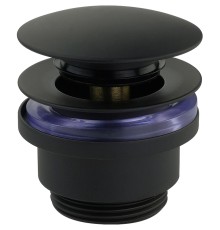 Донный клапан Veragio Sbortis VR.SBR-8002.MB click-clack Черный матовый