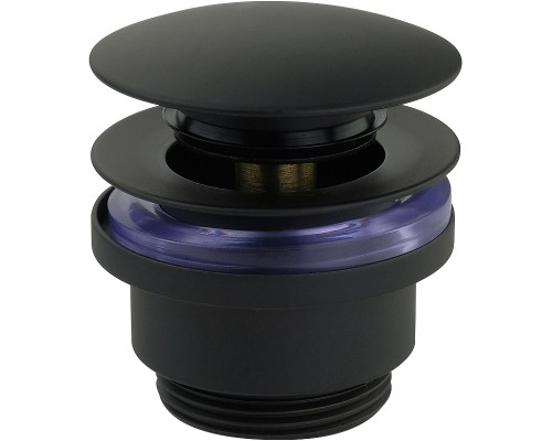 Донный клапан Veragio Sbortis VR.SBR-8002.MB click-clack Черный матовый