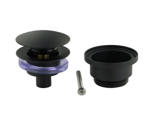 Донный клапан Veragio Sbortis VR.SBR-8002.MB click-clack Черный матовый