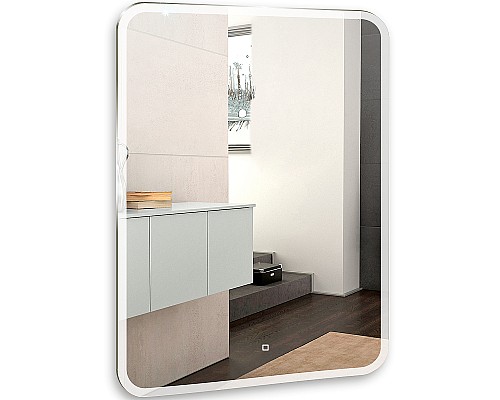 Зеркало Silver Mirrors Стив 60 LED-00002249 с подсветкой с сенсорным выключателем и диммером Зеркало Silver Mirrors Стив 60 LED-00002249 с подсветкой с сенсорным выключателем и диммером