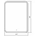 Зеркало Silver Mirrors Стив 60 LED-00002249 с подсветкой с сенсорным выключателем и диммером