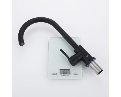 Смеситель для кухни Splenka S201.40.06 Черный матовый