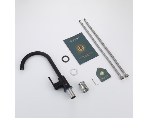 Смеситель для кухни Splenka S201.40.06 Черный матовый