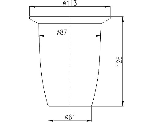 Стакан для зубных щеток Rav Slezak SKL003 Белый