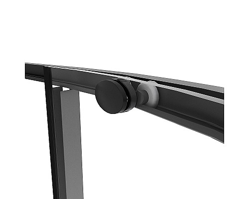 Душевой уголок Niagara Nova 80х80 NG-6825-34BLACK профиль Черный матовый стекло прозрачное