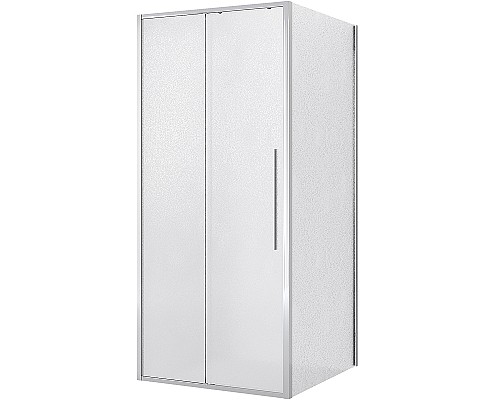 Душевой уголок Niagara Nova 100х100 NG-65-10CH-CH100-34 профиль Хром стекло шиншилла