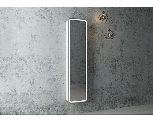 Шкаф пенал Bellezza Марта 40 4646605520015 подвесной Белый