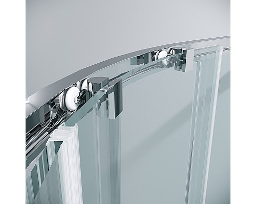 Душевой уголок Grossman Cosmo 80х80 301.K33.02.8080.10.00 профиль Хром стекло прозрачное