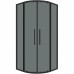 Душевой уголок Grossman Cosmo 90х90 301.K33.02.9090.21.10 профиль Черный матовый стекло тонированное