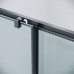 Душевой уголок Grossman Cosmo 120х90 120.K33.02.1290.21.00 профиль Черный матовый стекло прозрачное