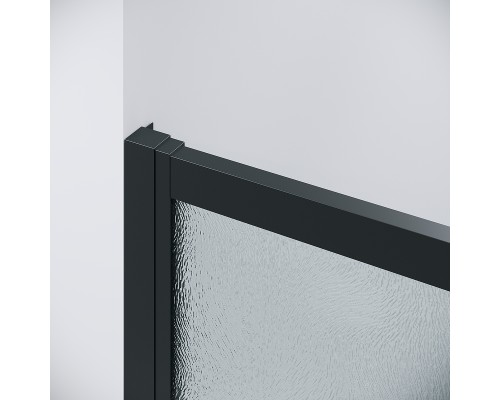 Душевой уголок Grossman Cosmo 110х90 120.K33.02.1190.21.02 профиль Черный матовый стекло шиншилла